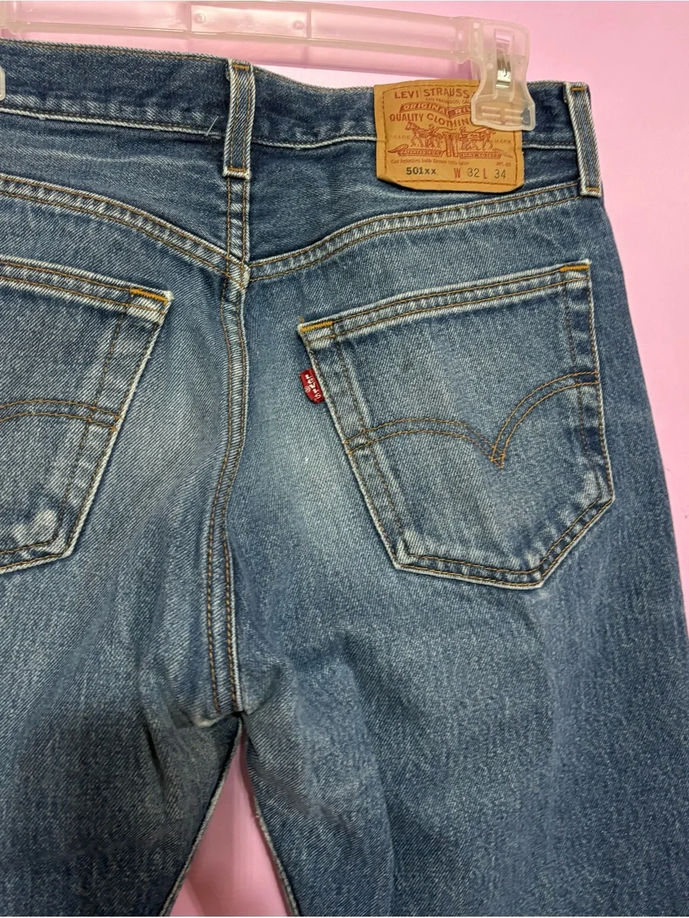 Levi's Men's Dark Blue Slim Straight Jeans